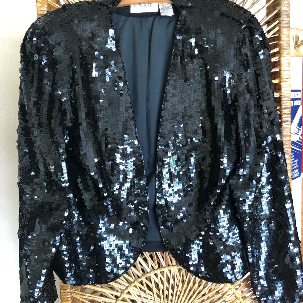 Sequined jacket